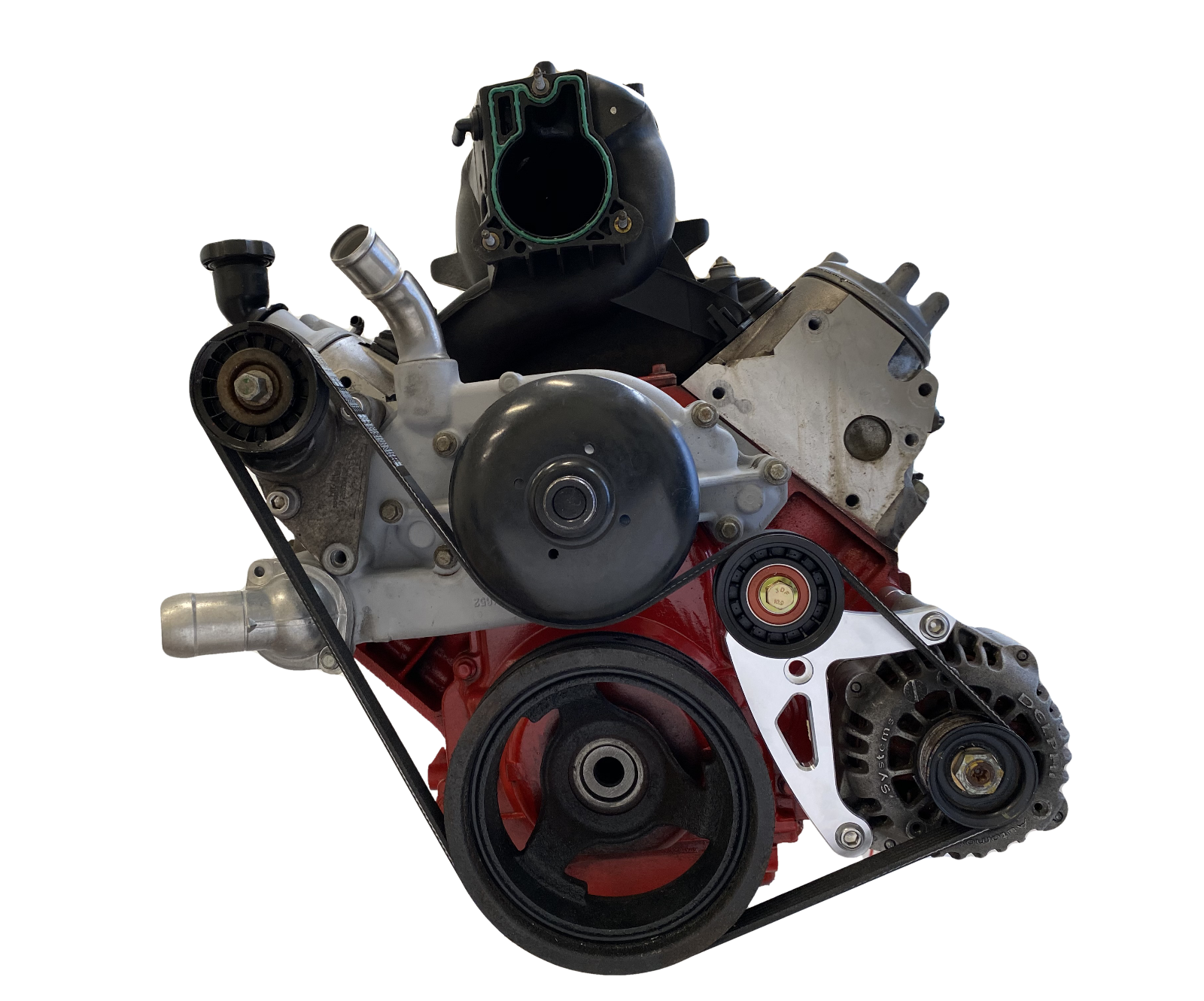 LS Truck Spacing Low Mount Alternator Bracket LSX LS1 LS6 Triangles