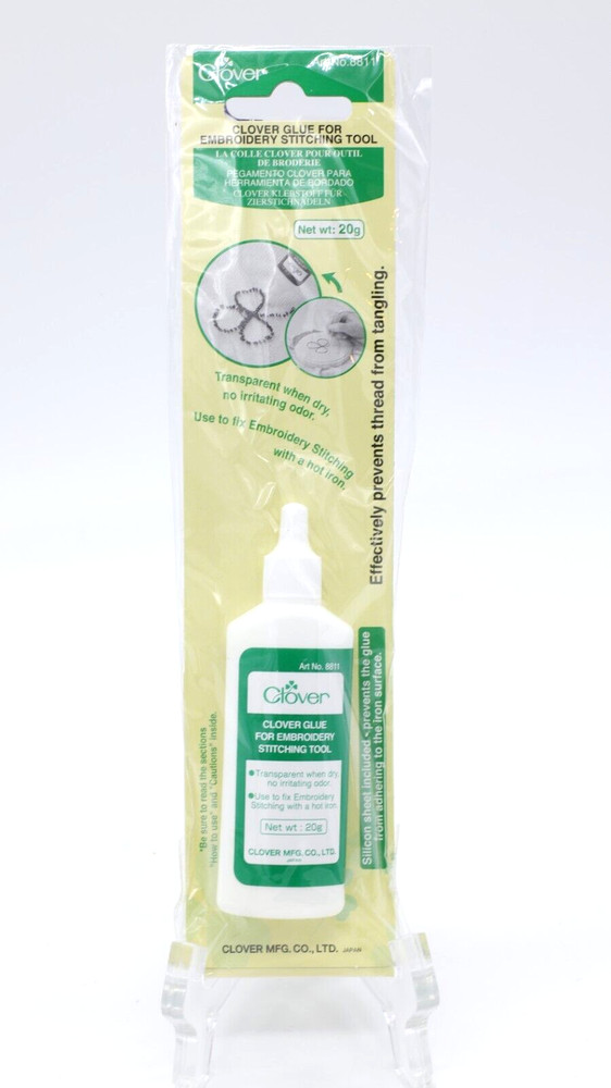 Clover 8811 Glue for Embroidery Stitching Tool