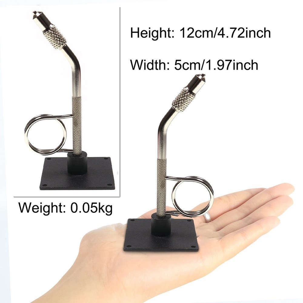 Small Fly Tying Vise with Steel Base Sturdy Construction Precise Performance