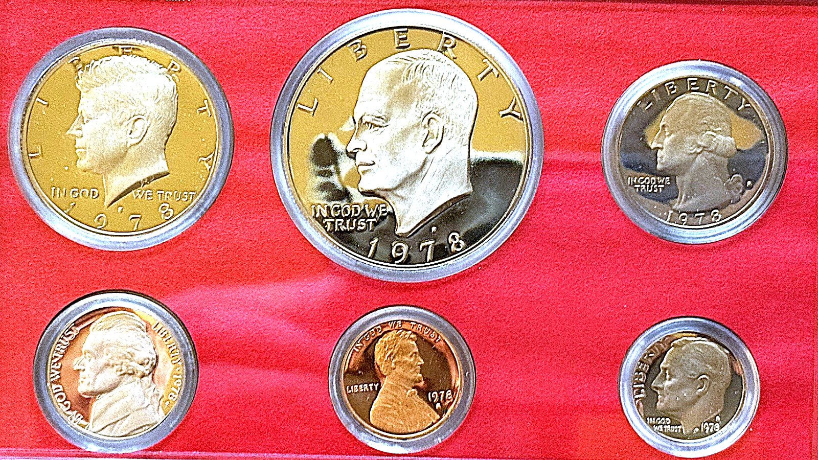 1978-S PROOF SET / EXTREMELY RARE / HARD TO FIND / UNC / ONLY (3,127,781) MINTED