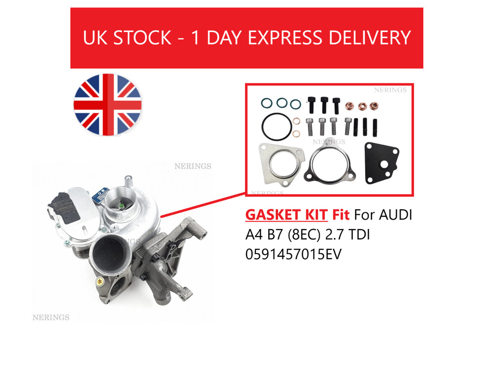 Turbocharger gasket kit AUDI A4 B7 (8EC) 2.7 TDI 0591457015EV
