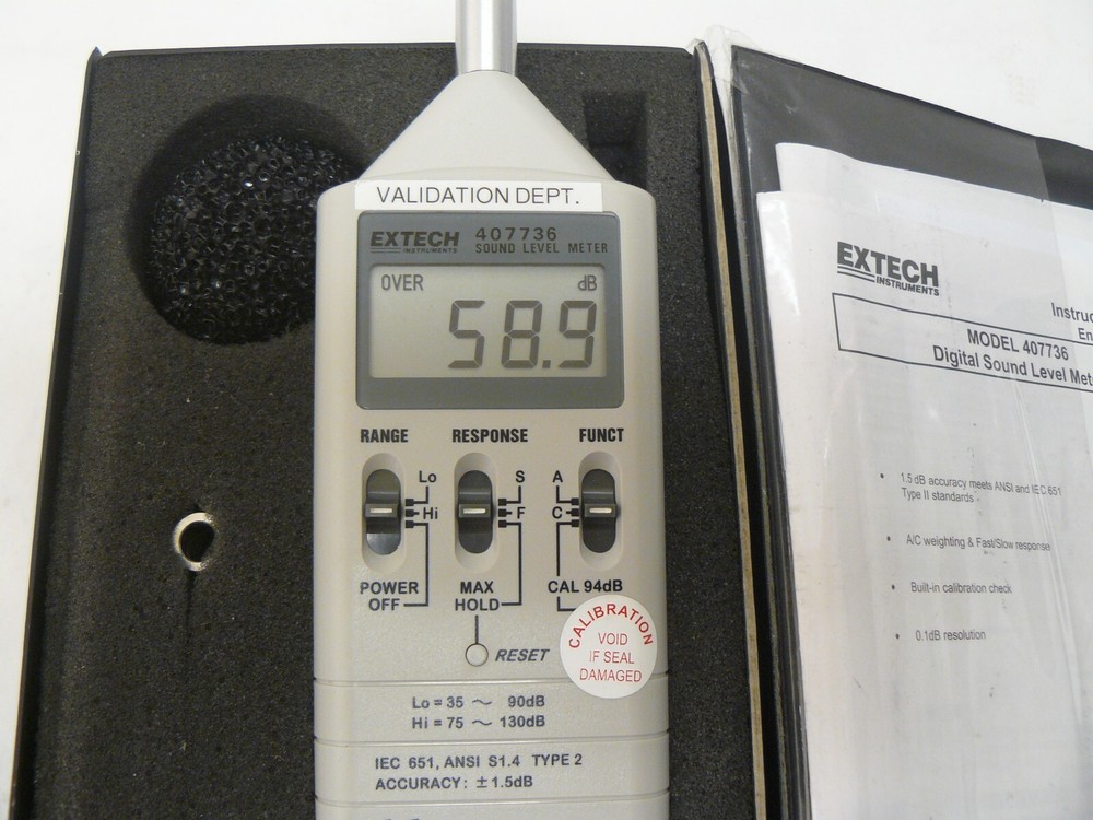 EXTECH Instruments 407736 digital sound level meter