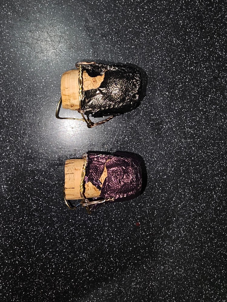 2 Empty dom perignon Cork, NO Bottle Just Corch ,regular &rose