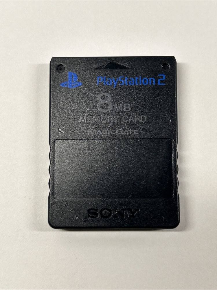 Sony Playstation 2 -  (PS2) Official Authentic 8MB Memory Card MagicGate **READ