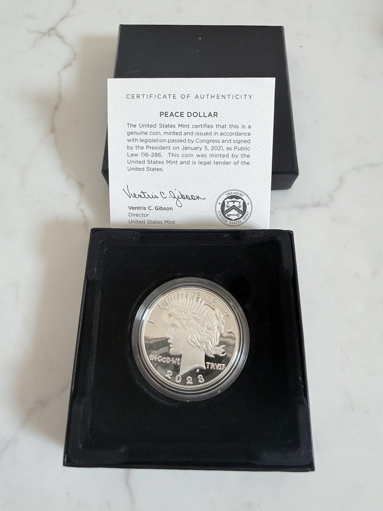 2023-S Proof Peace Silver Dollar
