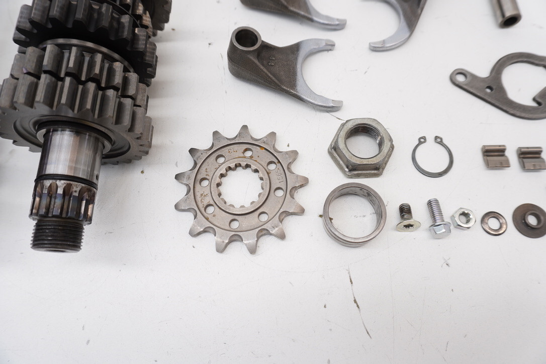 2008 KX450F Transmission OEM Tranny Gears Shaft Shift Drum Forks Kawasaki 07-11