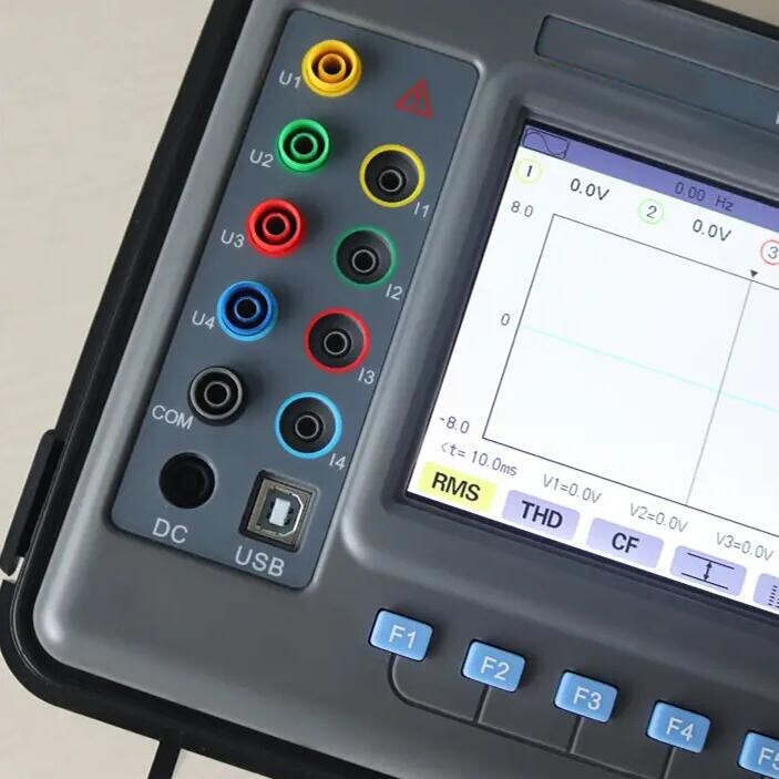 Three-phase Power Quality Analyzer Meter With 4pcs 8mm×15mm Current Clamp