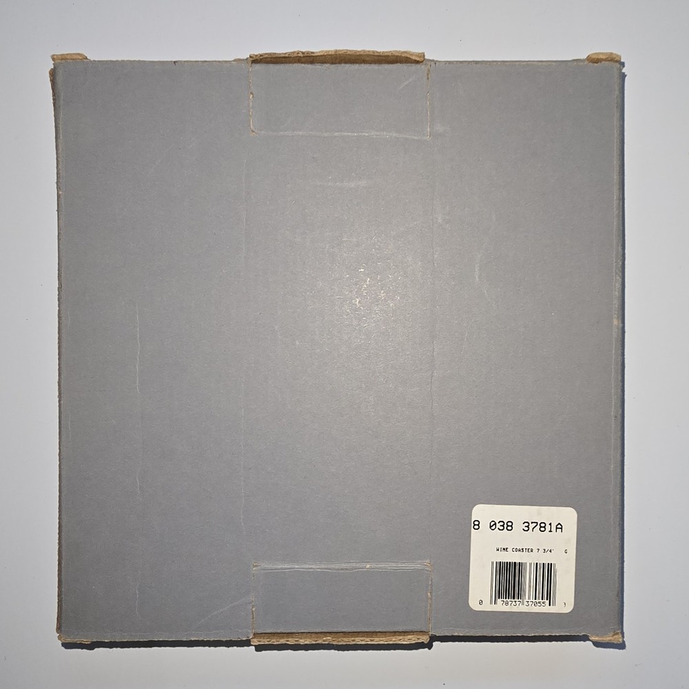 Oneida Royal Provincial Silverplate Cork Lined Wine Champagne Bottle Coaster USA