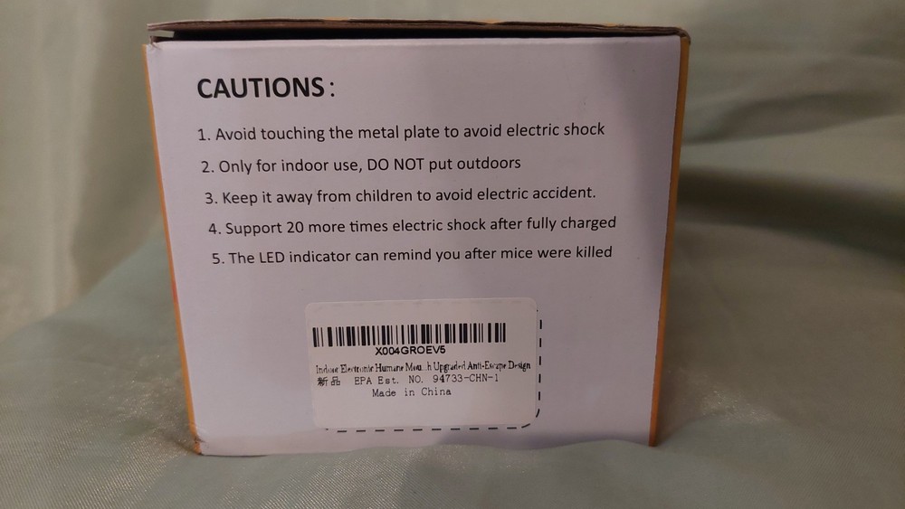 Electronic Mouse Trap Jiermadun