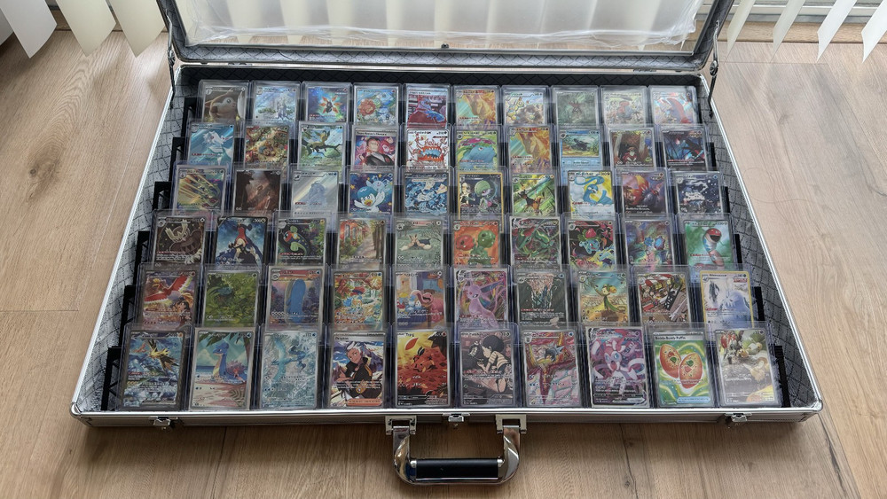 Display Case Card Riser Stands – For 34” x 22” Display Cases Horizontal and Vert