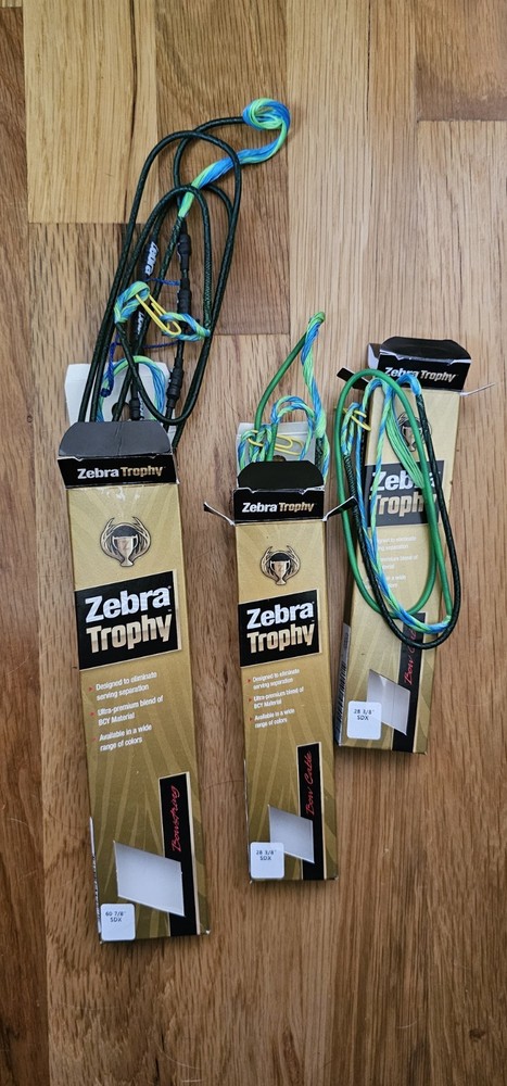 Mathews SDX Zebra Trophy String 60 7/8" & 2 Cables 28 3/8"