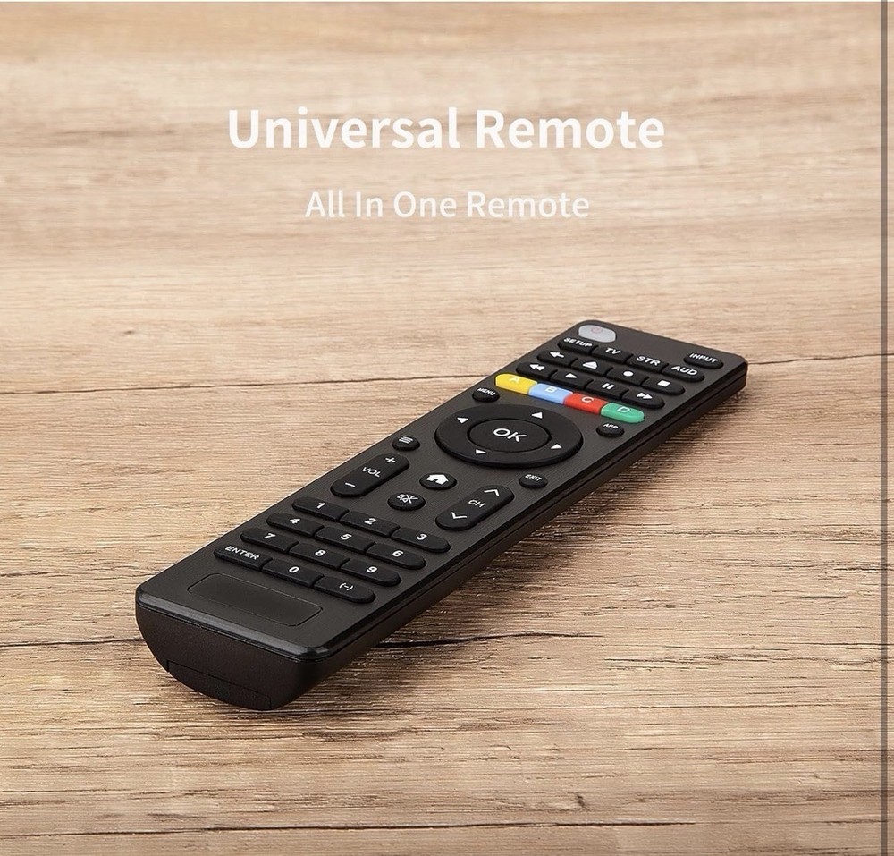 Universal TV Remote Control for Remote, Simple Setup 3 Device Universal