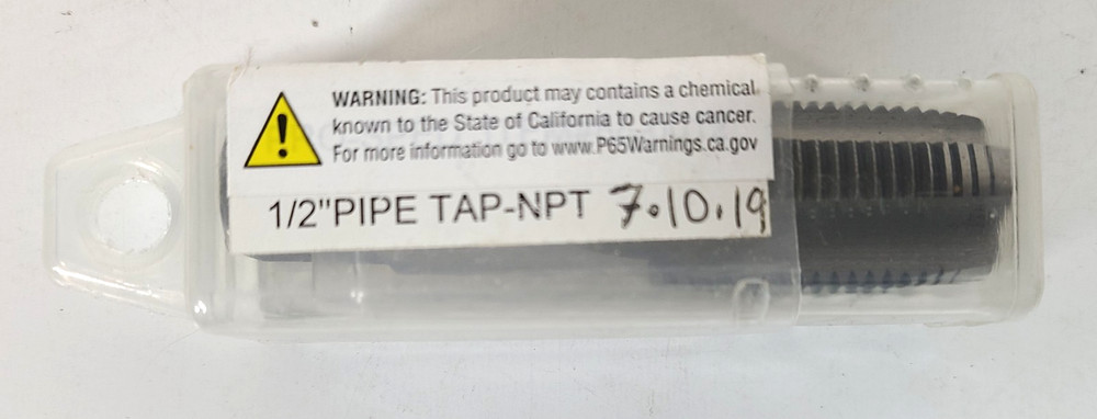 1/2" X 14 NPT Pipe Thread Cutting TAP ~ NEW