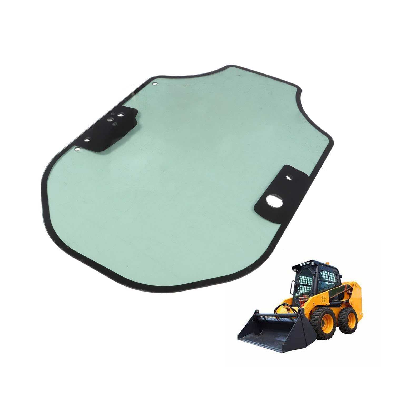 345-6230 Cab Glass Door For Caterpillar Skid Steer 297D2 297DXHP 297D2XHP