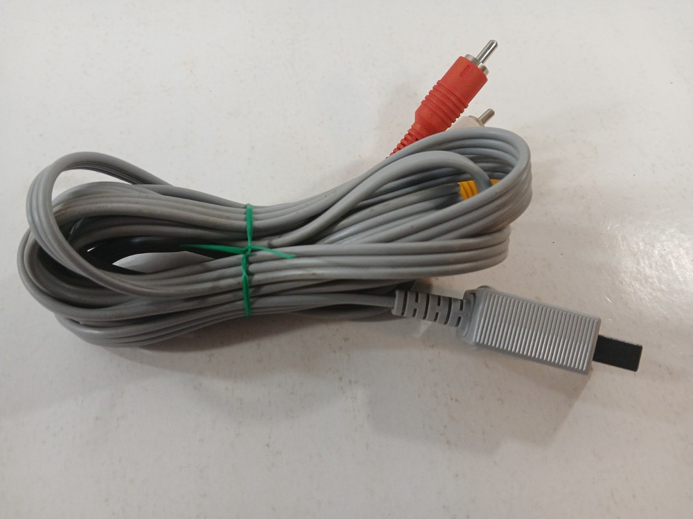 Nintendo Wii Official Hookup Kit AV Cable Power Supply Sensor Bar Console Bundle