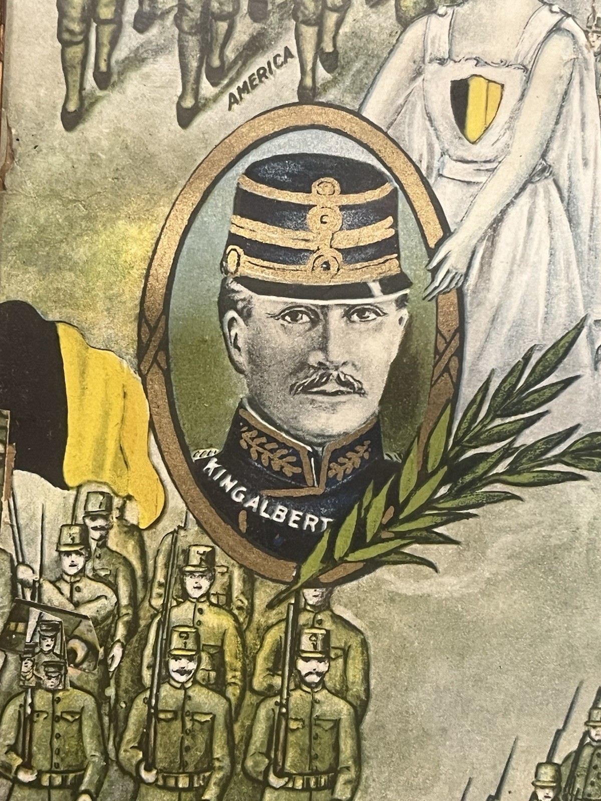 1918 World War 1 US Military Service Record Of William T Gant