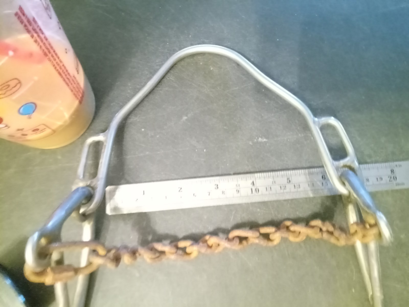 Used Mechanical Hackamore metal nose