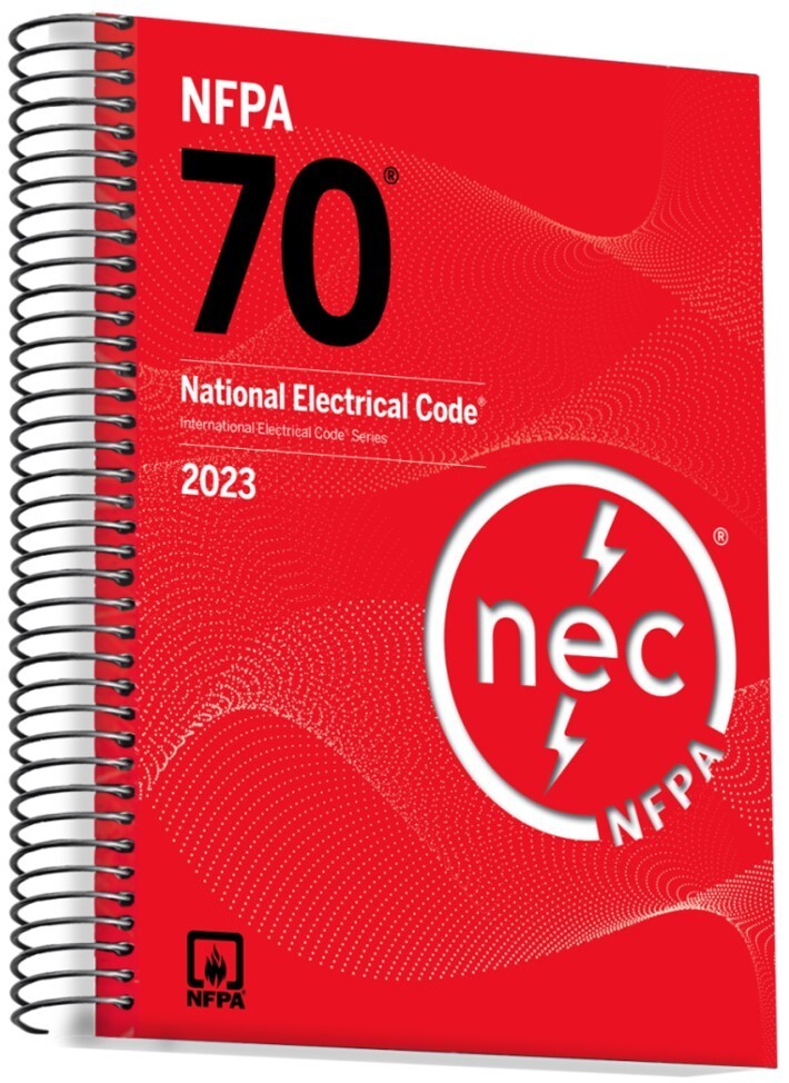 Professionally Tabbed NFPA 70 2023 Edition - Spiralbound 2023 NEC Code