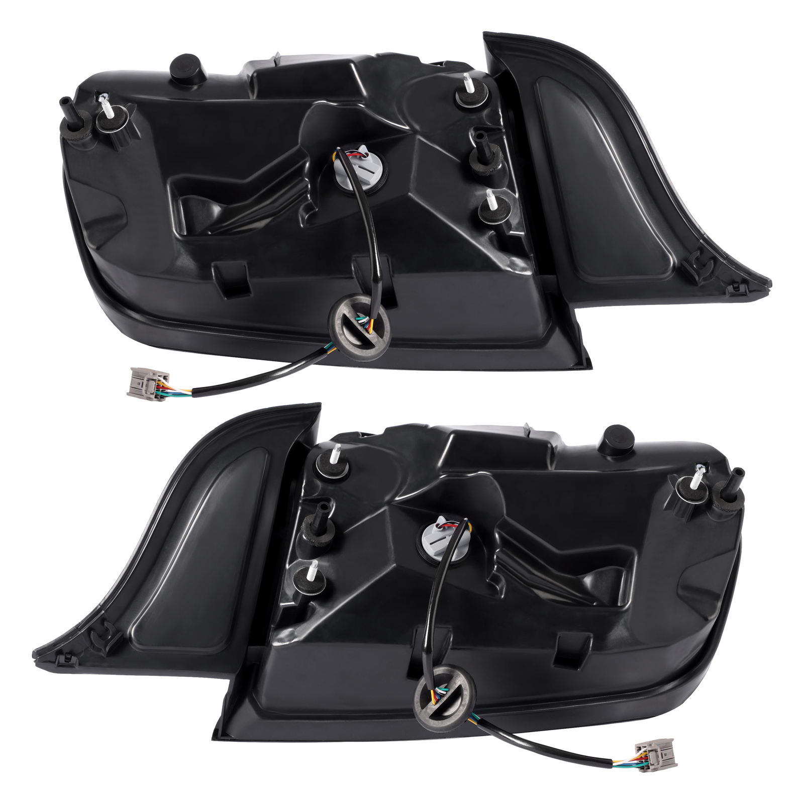 For Ford Mustang 2021-2023 Tail Lights LED Brake Lamps Sequential Clear Lens