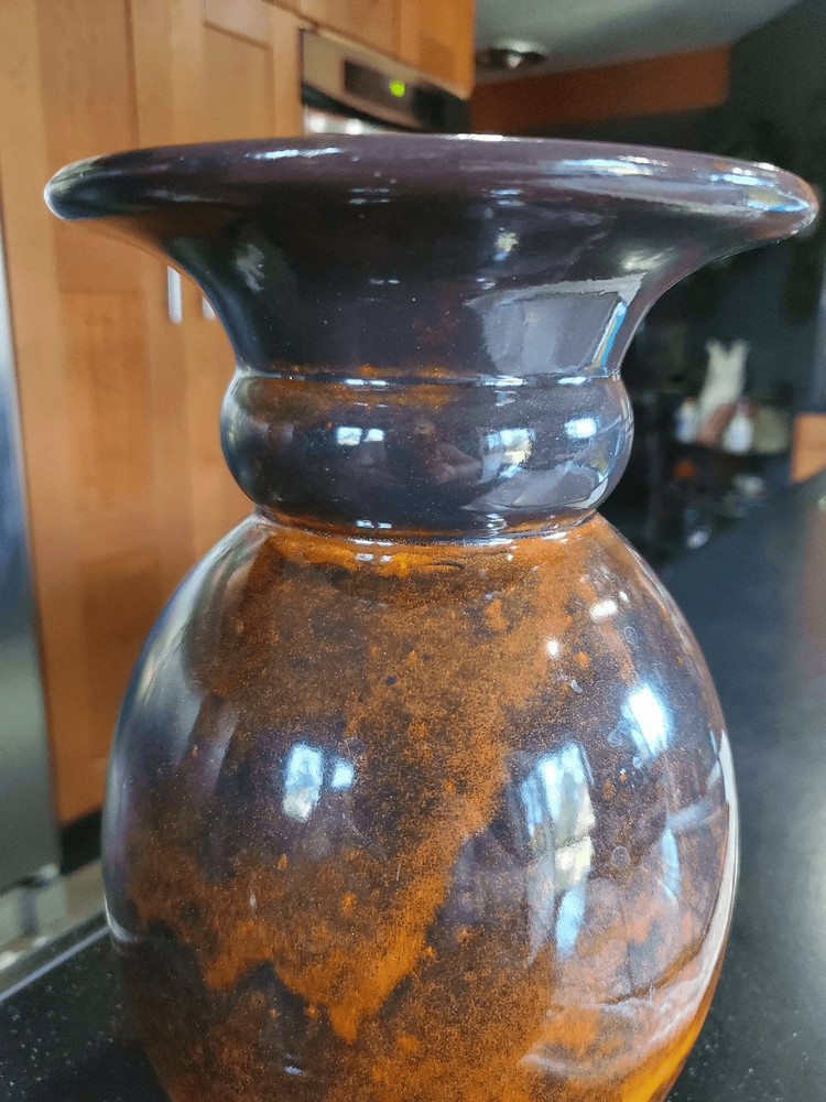 Art Pottery Vase Ceramic Hand Thrown