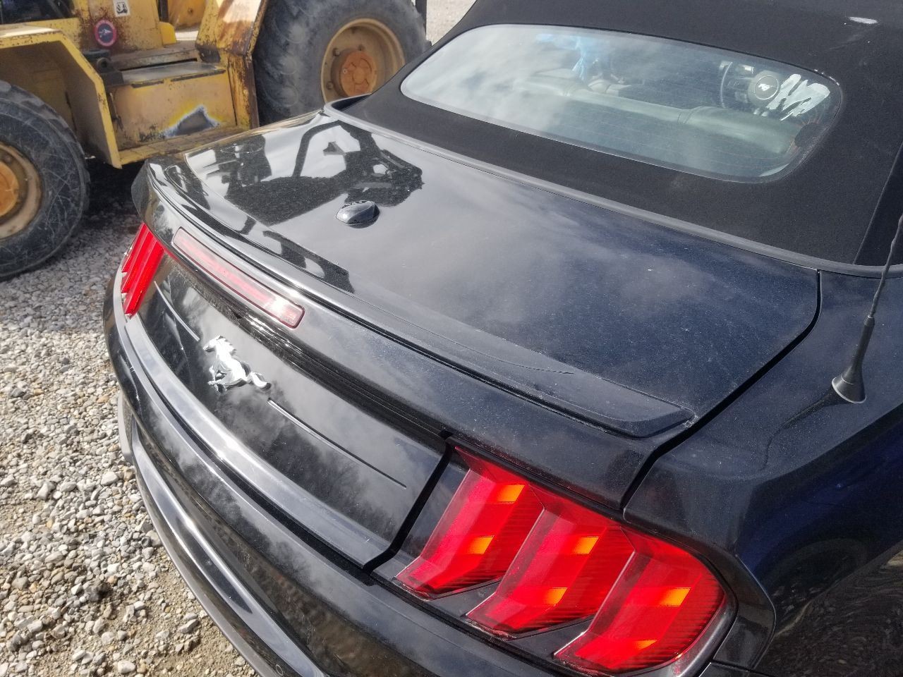 20 FORD MUSTANG ECOBOOST DECKLID/TRUNK/HATCH BLACK G1