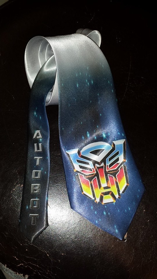 L@@K! Transformers Autobot logo Neck Tie