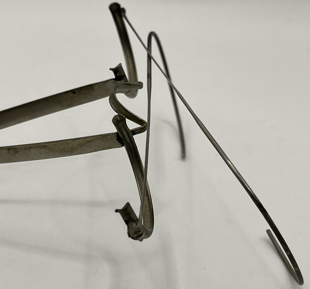 Vintage Optometrist Test Lens Eyeglass Open Frames, Steampunk