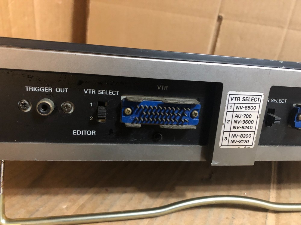 Panasonic NV-A500 Vintage Editing Controller