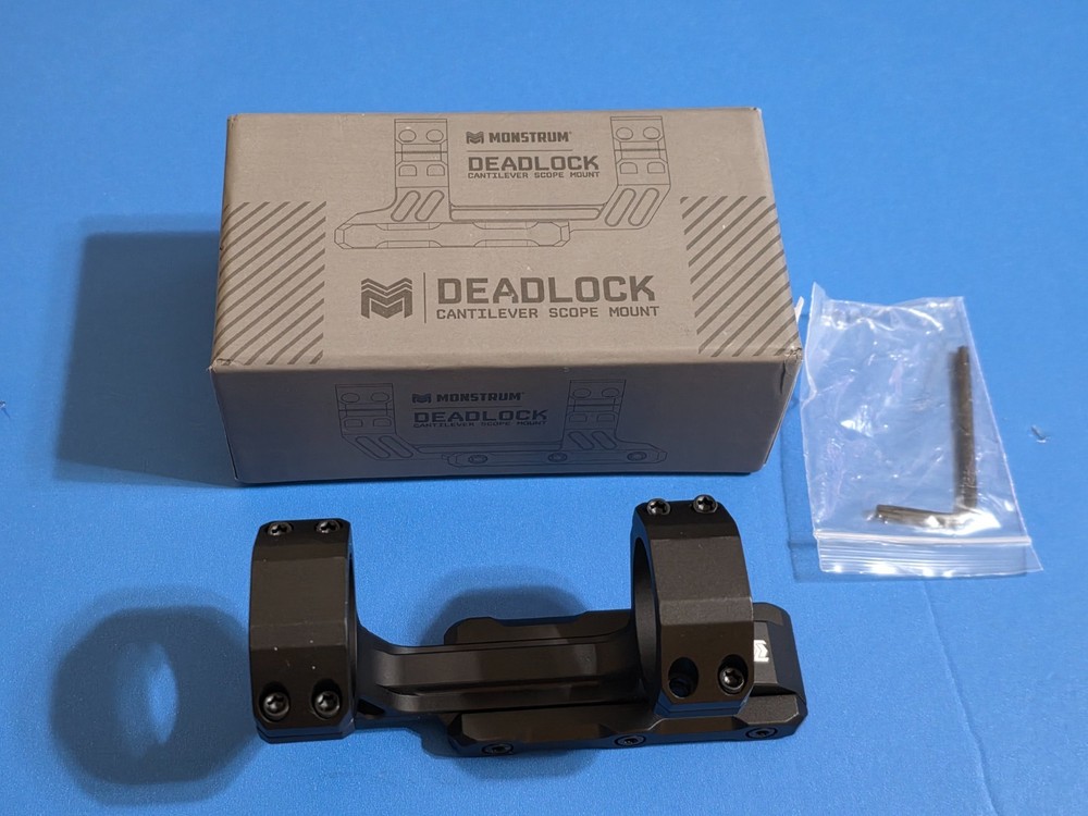 Monstrum Deadlock Lite Dual Ring Scope Mount | 30 mm Diameter 30 diameter
