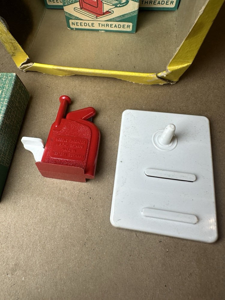 Vintage Witch Automatic Needle Threader Lot 7 West Germany 6 Sealed