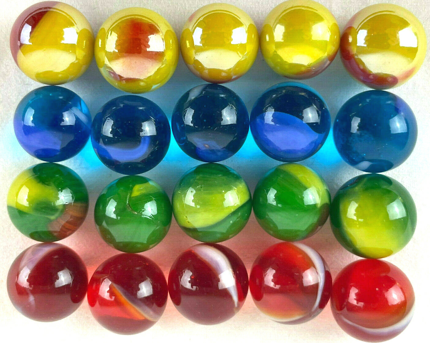 Replacement Marbles for STADIUM CHECKERS (fits Schaper) Complete Set