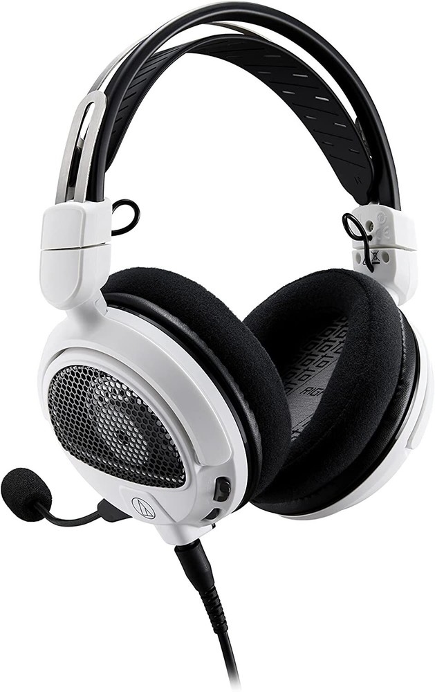 Audio-Technica Open-Back Wired Gaming Headset - White