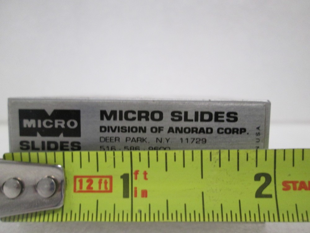 Micro Slides, A-2020, Linear Slide, Used