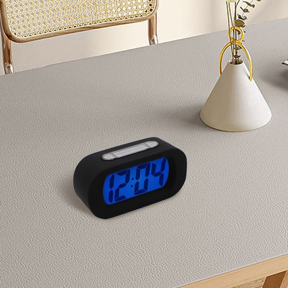 Travel Friendly Digital Clock with Snooze Function and Shockproof Cover