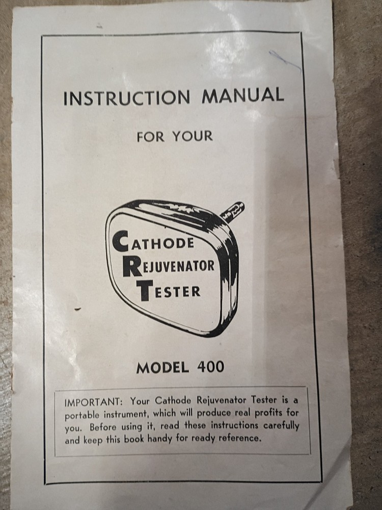 Cathode Rejuvenater Tester