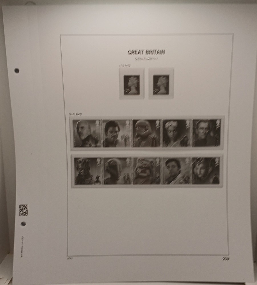 Great Britain 2020 Davo Album Hingless Supplement