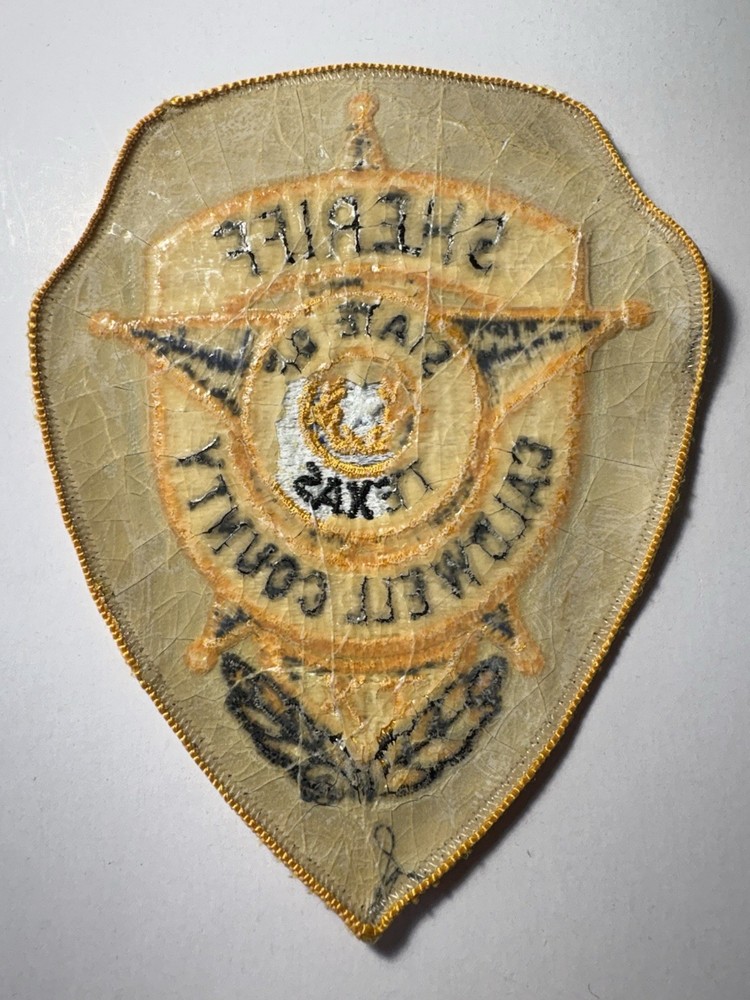 Caldwell County Texas Sheriff Patch