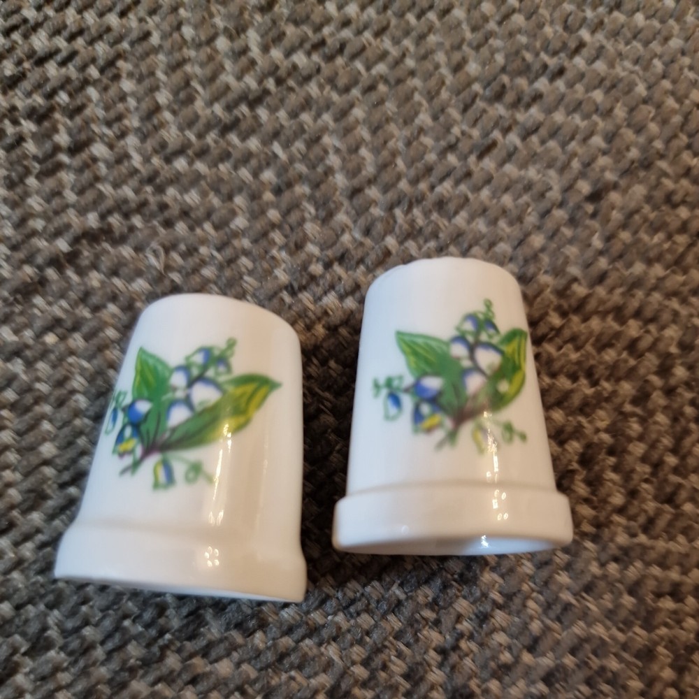 Flower Thimbles suitable for collectors.