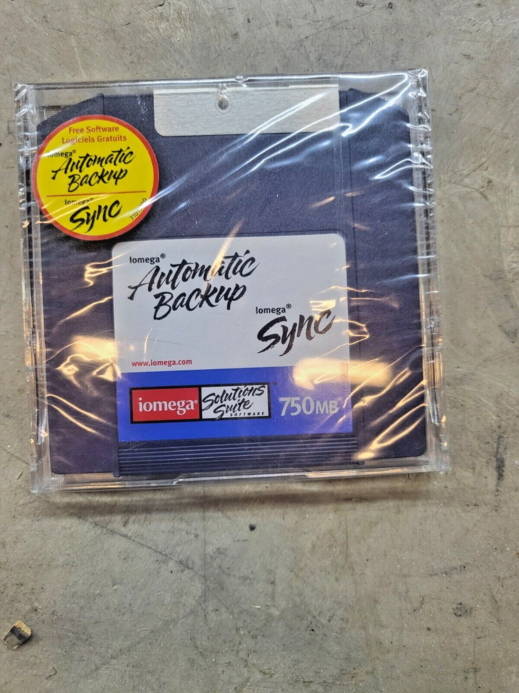 IOMEGA AUTOMACTIC BACKUP DISK 750MB   BIN#8