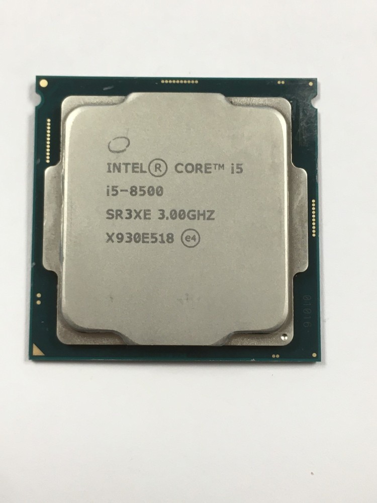 Intel Core i5 - 8500  / SR3XE   3.00GHz  9-MB  6-Core CPU LGA 1151