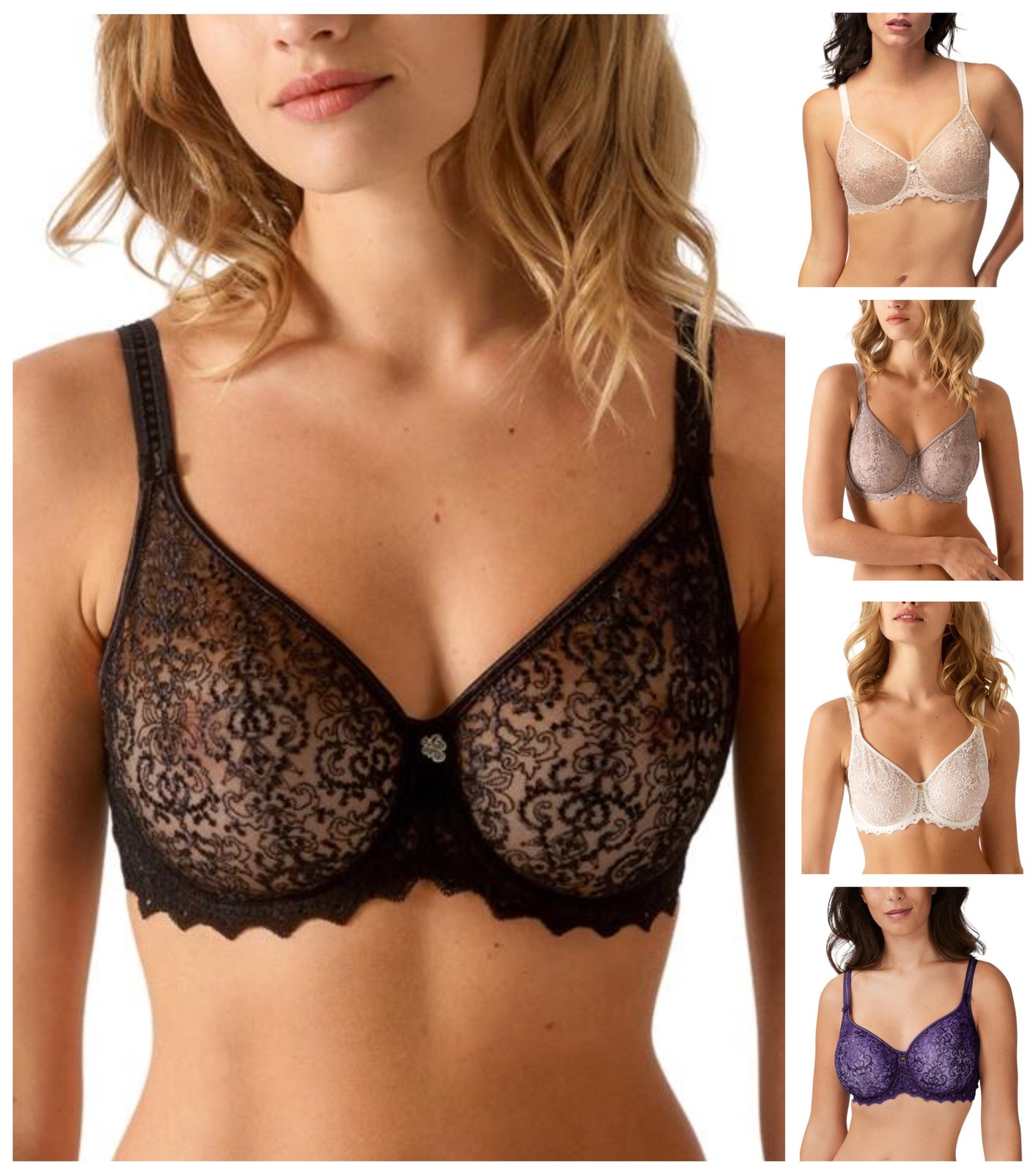 Empreinte Cassiopee Bra Full Cup Luxury Embroidered Lacy Womens Lingerie 07151