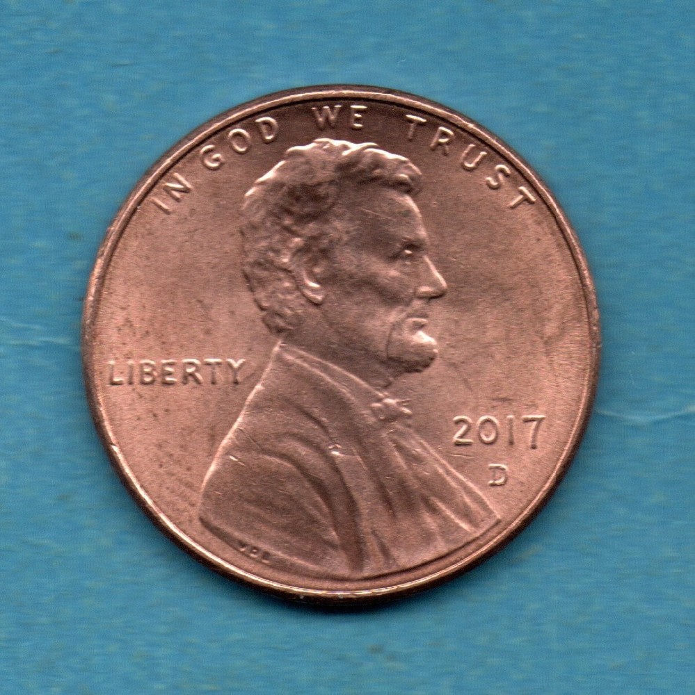 2017 D Lincoln Shield Cent Uncirculated