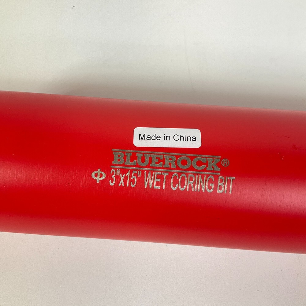 Bluerock Tools 3" Diamond Wet Coring Bit NEW