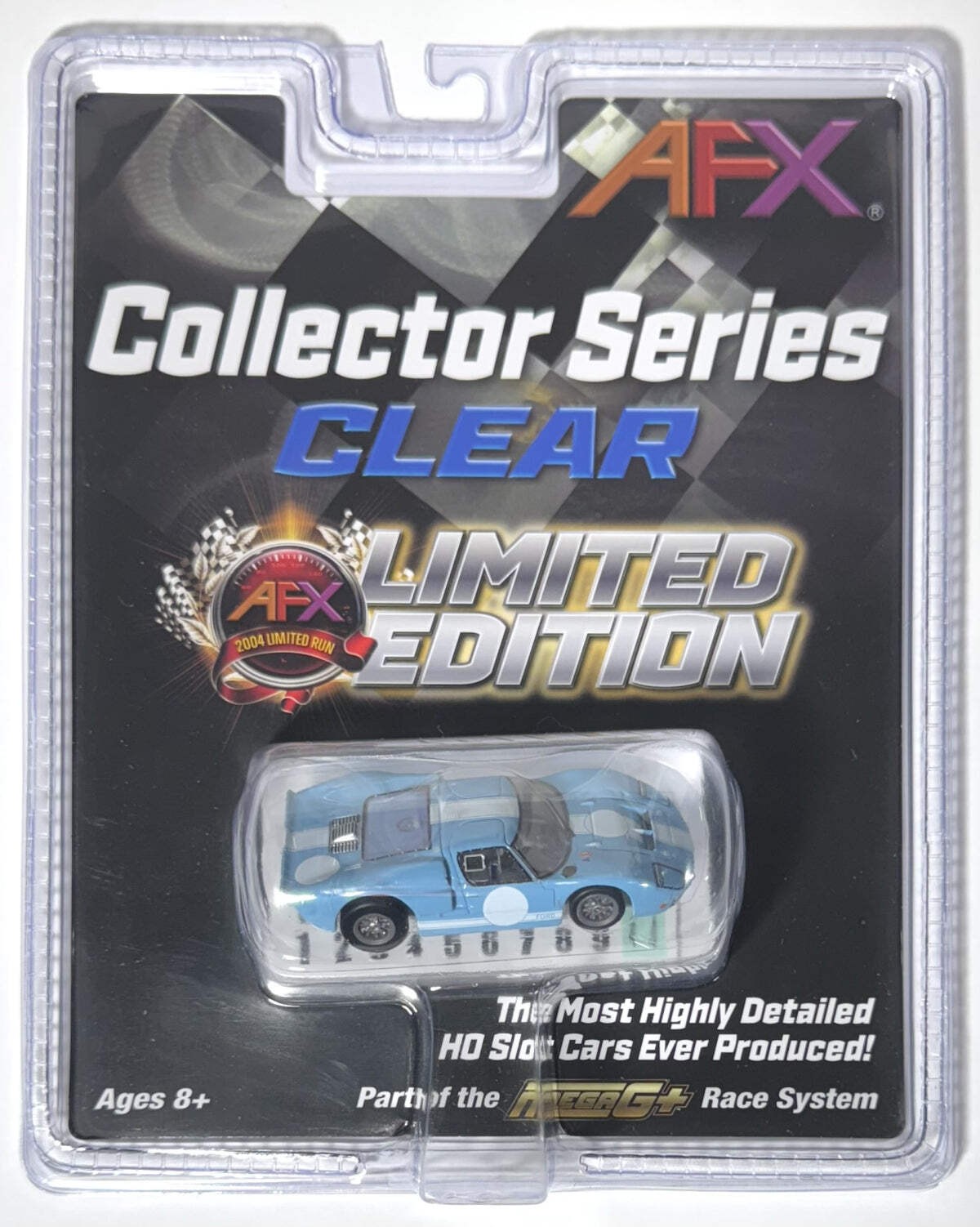 AFX Racing Ford GT40 Mark II HO Slot Car 22130 MegaG+ for Auto World Exclusive