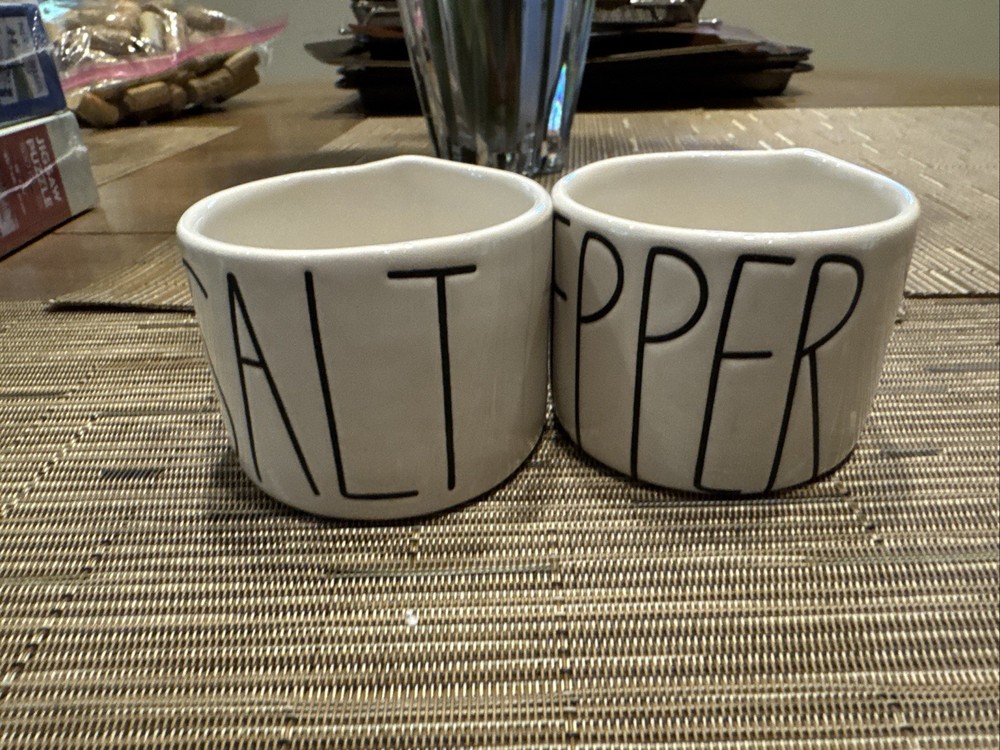 Rae Dunn Salt & Pepper Cellars Rare