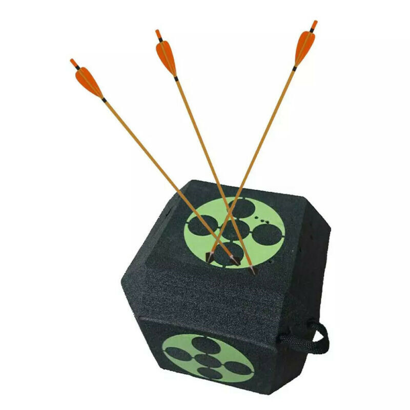 Archery Polyhedral Target 3D High Density Self Healing Foam Cube Target Shooting