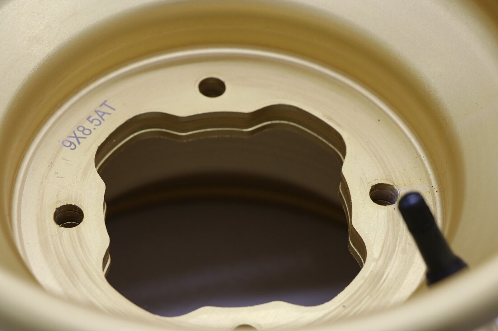 2 x rear aluminum wheels rims 4x115 Yamaha Banshee Raptor YFZ450r GOLD Grade B