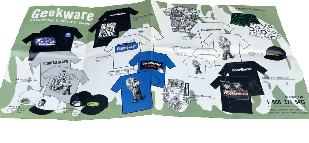 Metrowerks CodWarrior Professional Release 1, Windows 95/NT Tools U21212