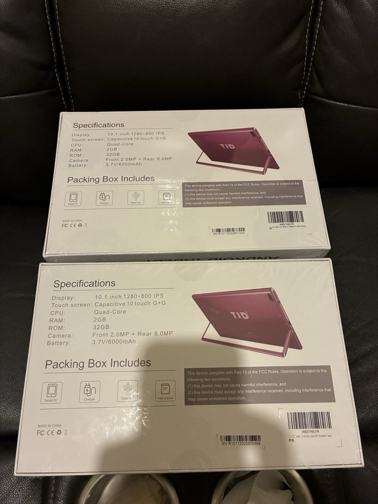 TJD Android Tablet Set Of 2