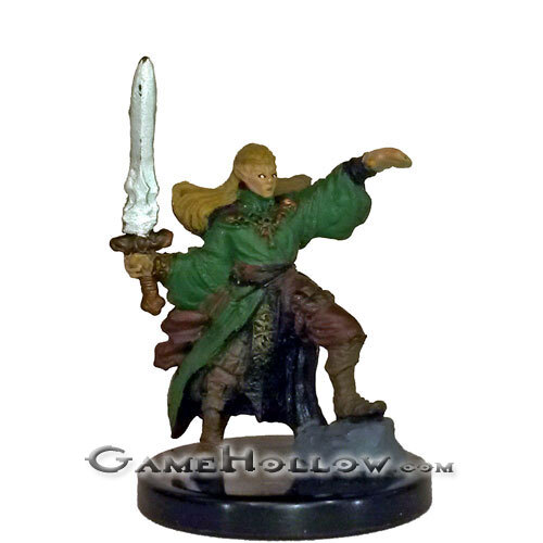D&D Miniatures Harbinger ELF PYROMANCER #22 Wizard